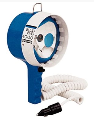 Прожектор ручной Blue Eye, 12В, Пластик. Синий/белый. 400.000 CP