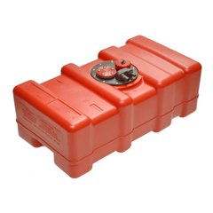 Бак топливный CAN-SB, 43 литра, пластик Eltex, оранжевый, Osculati