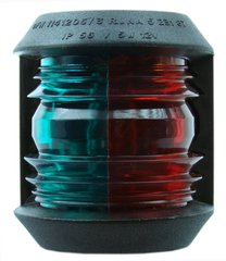Навигационные огни Utility Compact Черный/красный/зеленый. Размер: 50 х 43 х 60h мм. Угол - 225°