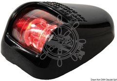 Навигационные огни на светодиодах серии "ORIONS". Черный/красный. Размер: 69,1 x 47,7 x 26,8h мм