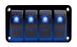 Панель управления на 4 клавиши (ON / OF), с синей подсветкой