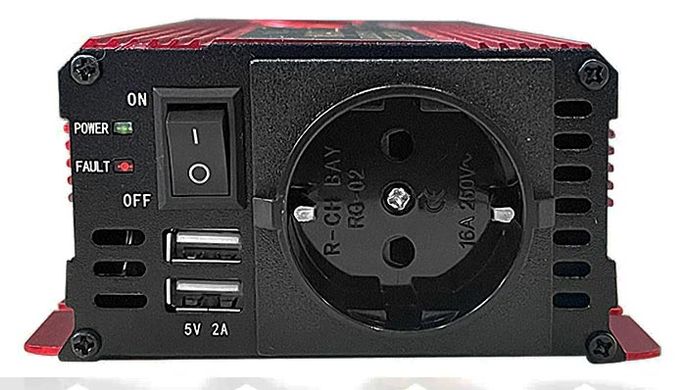 Инвертор 12-220v / 2000w (950W) с LCD-дисплеем