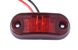 Фонарь (красный) габаритный для трейлера на 2-х LED лампах. 12 В. Размер: 65 х 28 х 12 мм