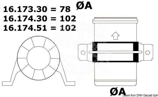 Вытяжной вентилятор "Turbo" фирмы ATTWOOD. 3,3 м3 в мин. 3,1 А. 12 В. Ø 78 мм. 130 x 130 x 91 мм