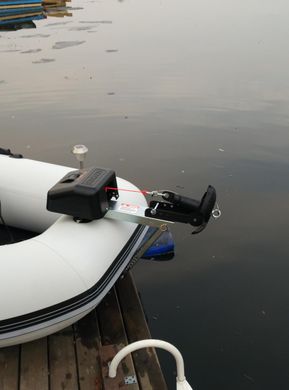 Крепление на надувную лодку лебедок Stronger (Нержавейка). С набором для установки MIBS